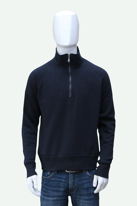 Men Fleece Mockneck (Brand: Payper) - Navy