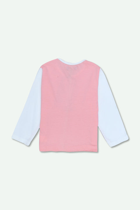 Girls Lycra T-Shirt - Pink