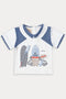 Kids Graphic 2-Piece Suit 2169-A - Blue