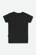Girls Embellish Graphic T-Shirt - Black