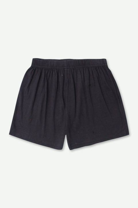 Men Casual Boxer Short - Black