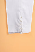 Women's Eastern Cotton Trouser SWT45 - White