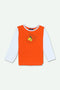 Girls Lycra T-Shirt - Orange
