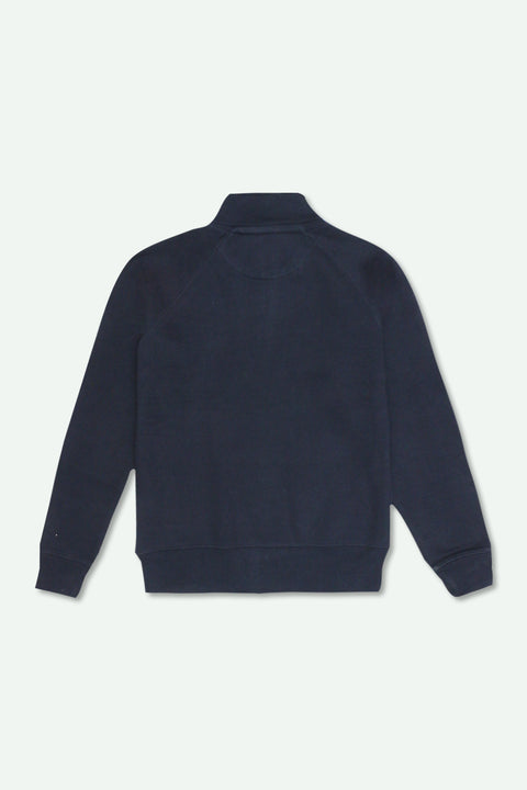 Men Fleece Mockneck (Brand: Payper) - Navy