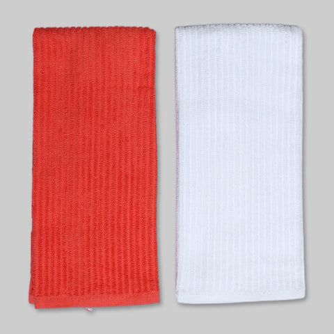 Plain Wash Towel Pack Of 2 (40X60)  - Assorted