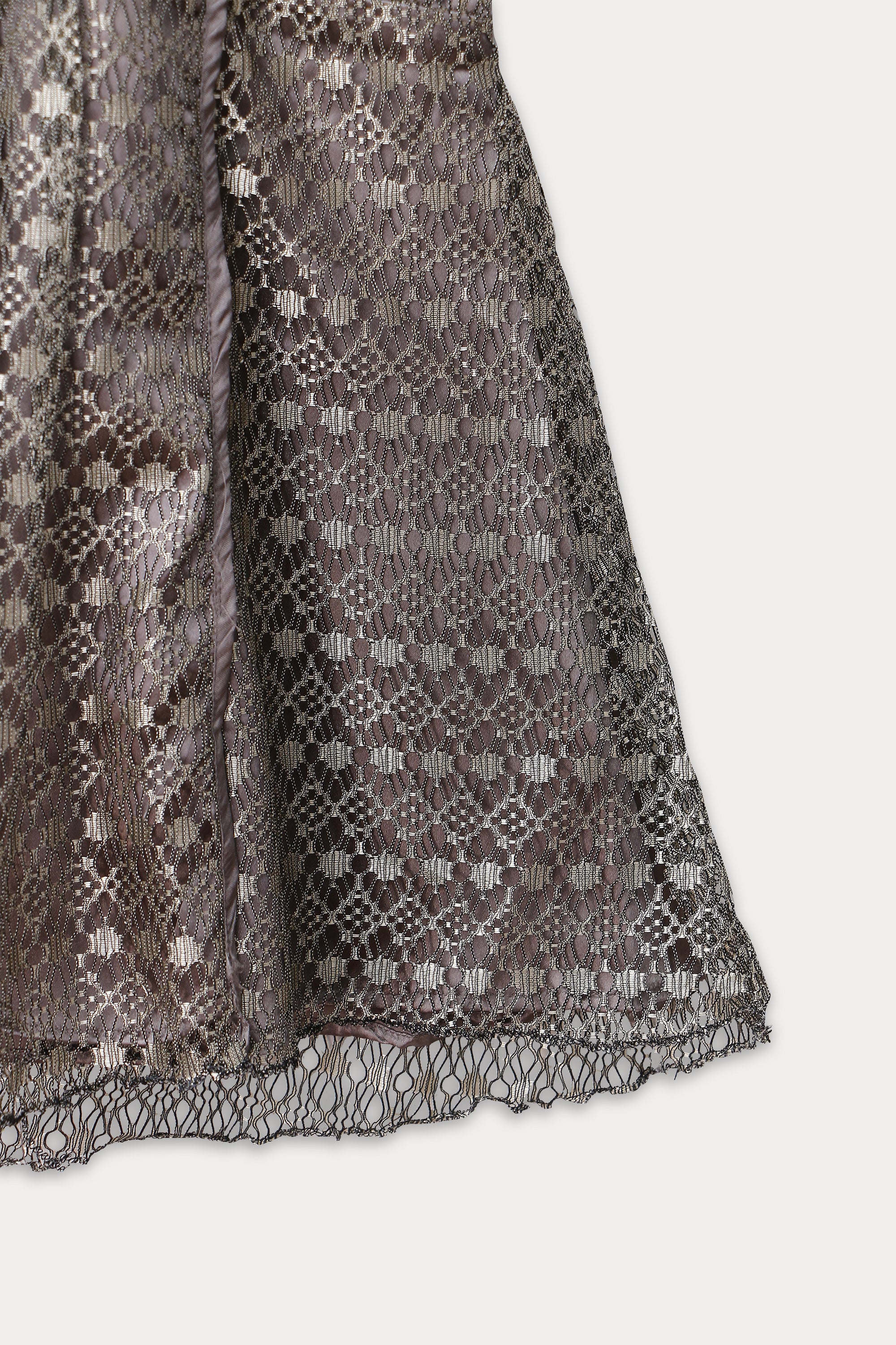 Girls Fancy Frock JGF01 - D/GREY