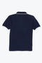 Men Branded Tipping Polo - Navy