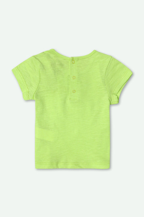 Girls Graphic T-Shirt - Green