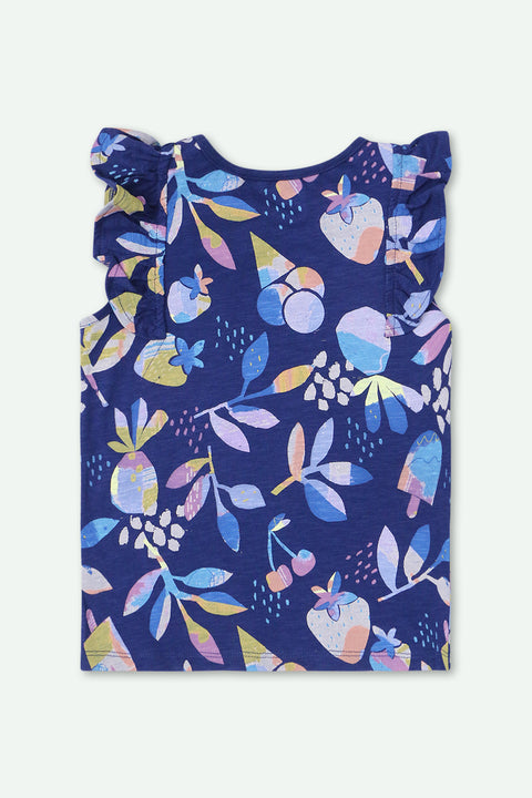 Girls Next Graphic T-Shirt - Navy Blue