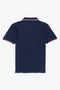 Men Branded  Tipping Polo - Navy