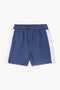 Boys Side Patch Terry Short - Royal Blue