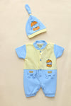 Infant Baby 2-Piece Suit 013 - Yellow & Blue