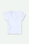 Girls Graphic T-Shirt - White