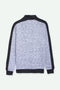 Men Branded Fleece Jacket - Heather Gray