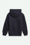 Boys U.S POLO Fleece Zipper Hoodie  - Black