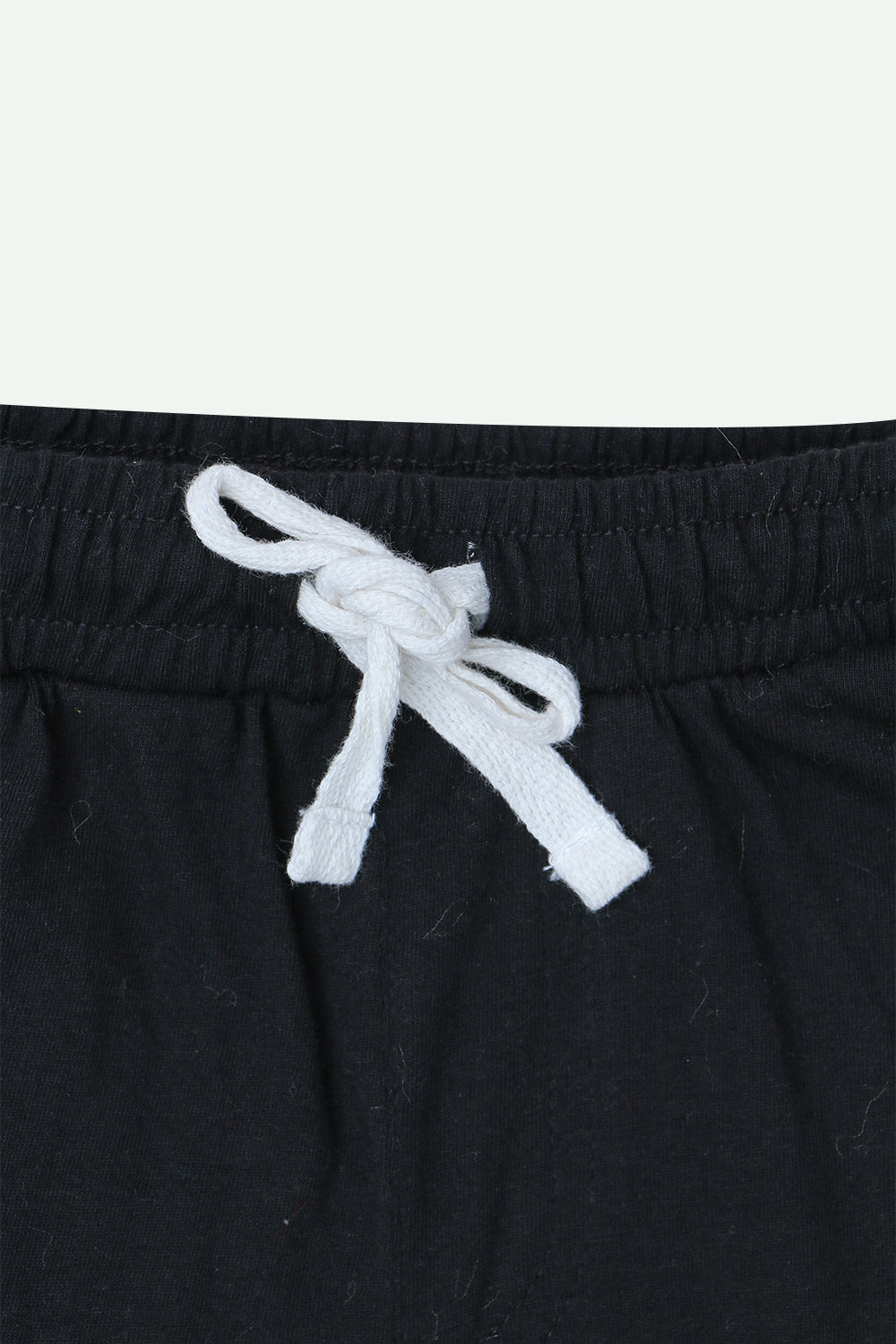 Boys Jersey Short - Black & Yellow