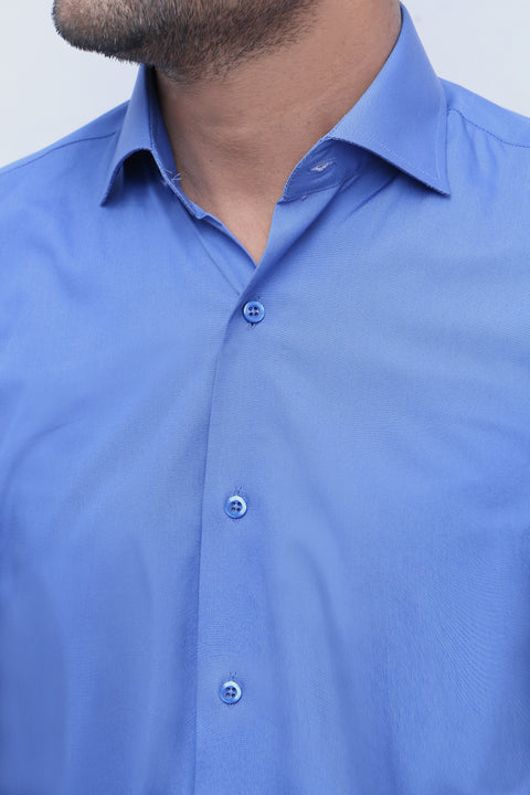 Men Formal Shirt High Quality MFS23-3 Blue