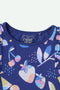 Girls Next Graphic T-Shirt - Navy Blue