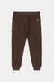 Boys Jogger Trouser With Pleats BTJ05 - D/Brown