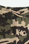 Boys Casual Terry Short - Camouflage