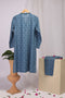 Women's Eastern Lawn Printed 2-Piece Suit WS23-8 - Blue