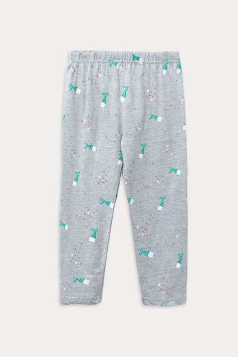 Girls Graphic Loungewear GNS23008 - Sky Blue