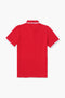 Boys Branded PK Polo - Red