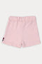 Girls Branded Graphic Terry Short - Baby Pink