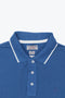 Men Branded Tipping Polo - French Blue
