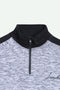 Men Branded Fleece Jacket - Heather Gray