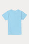 Boys Branded Graphic T-Shirt - Sky Blue