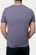 Men Sports Wear T-Shirt - Gray