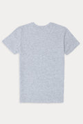 Boys Branded Graphic T-Shirt - Heather Gray