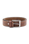 Men Leather Belt - Brown