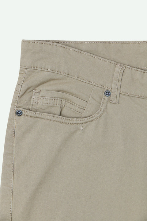Men Stretch 5 Pocket Cotton Pant (Brand: MAX) - Khaki