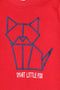 Boys Graphic Fleece Sweatshirt - Red