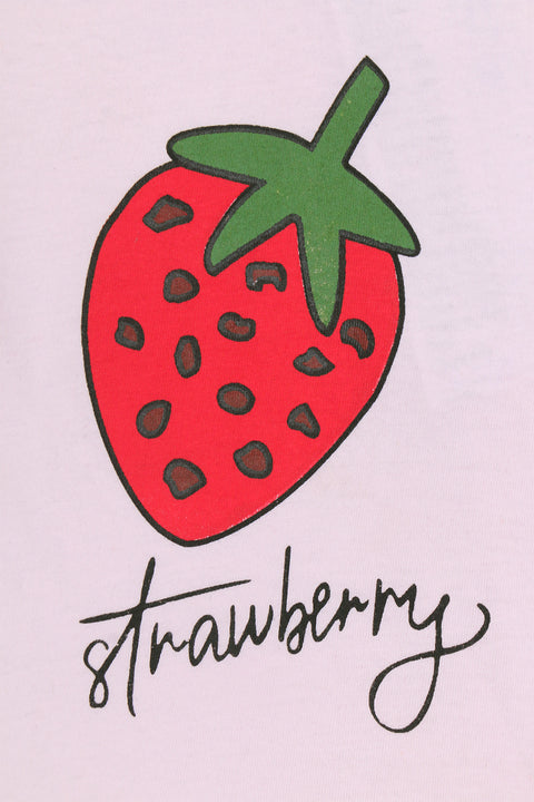 Girls Lycra T-Shirt - L/Pink