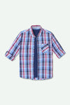 Boys Checkered Shirt BS2227 - Multi