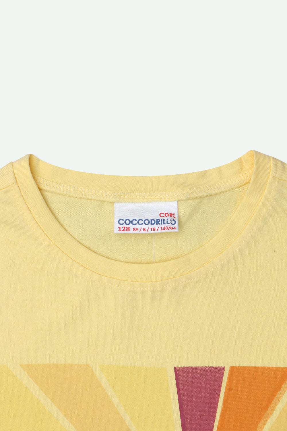 Girls Branded Graphic T-Shirt - Yellow