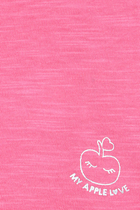 Girls Graphic T-Shirt - Pink