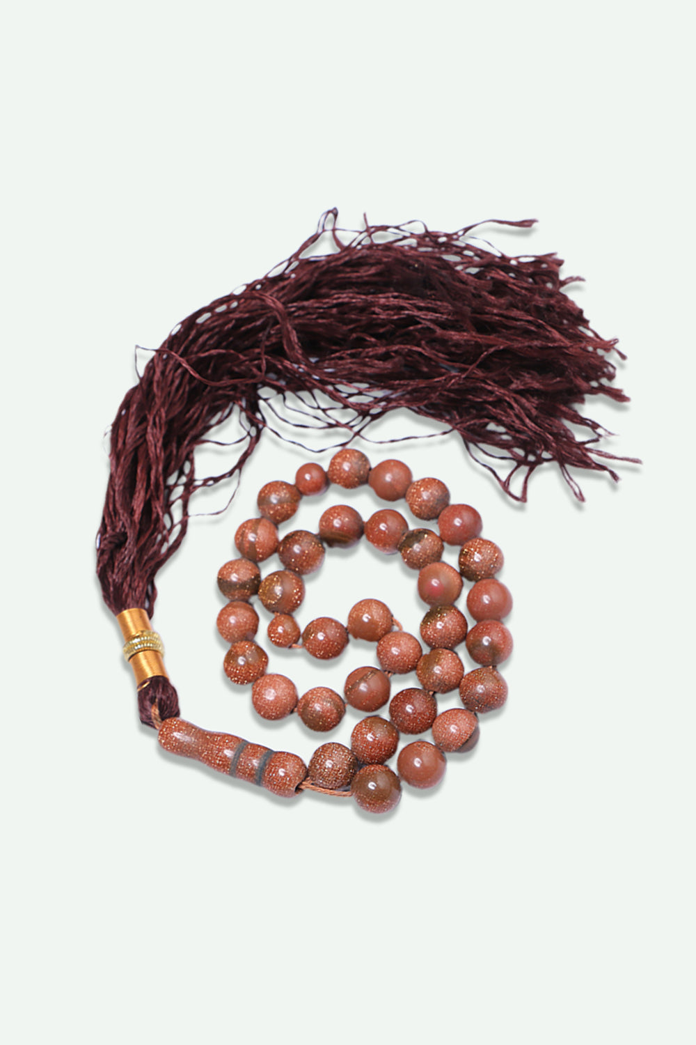 Precious Tasbih 33 Round Beads - Brown