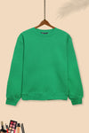Women fleece sweatshirt (Brand : Zaraa 100% original) high quality - Green