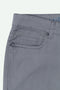 Men Stretch 5 Pocket Cotton Pant (Brand: MAX)  - D/Gray