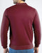 Men Pique Zipper Jacket MJP03 - Burgundy