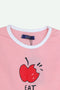Girls Lycra T-Shirt - Pink