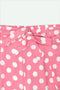 Women's Printed Belt Plazo - Pink