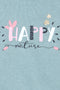 Girls Branded Graphic Fleece Sweatshirt - Green