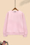 Women fleece sweatshirt (Brand : Zaraa 100% original) high quality - Tea Pink