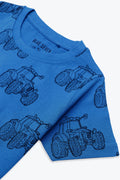 Boys Branded Graphic T-Shirt - Blue