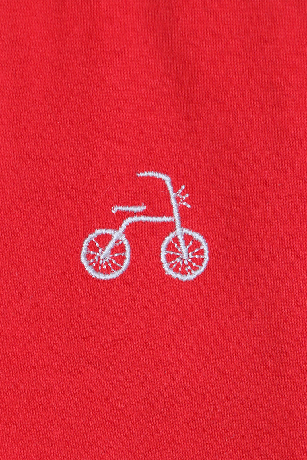 Boys Jersey Short - Gray & Red